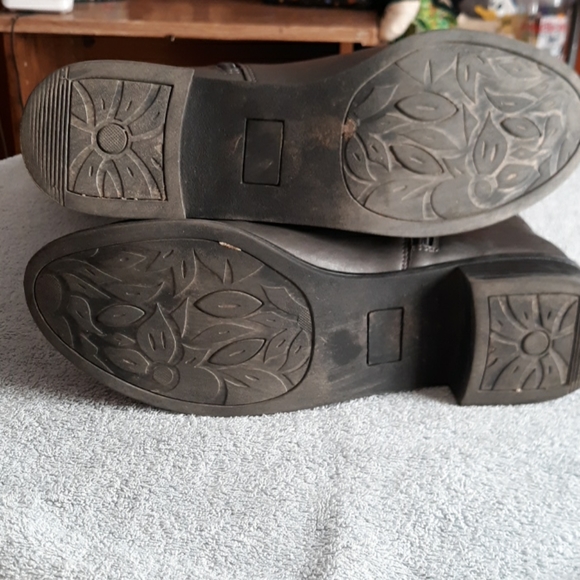 Gray fashion boots 10 - Picture 3 of 6